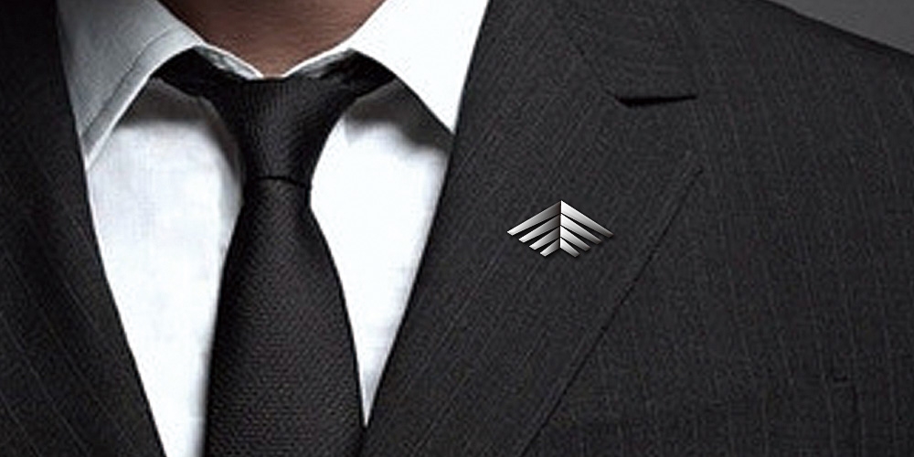 天津國家會展中心LOGO設計胸針應用_高瑞品牌